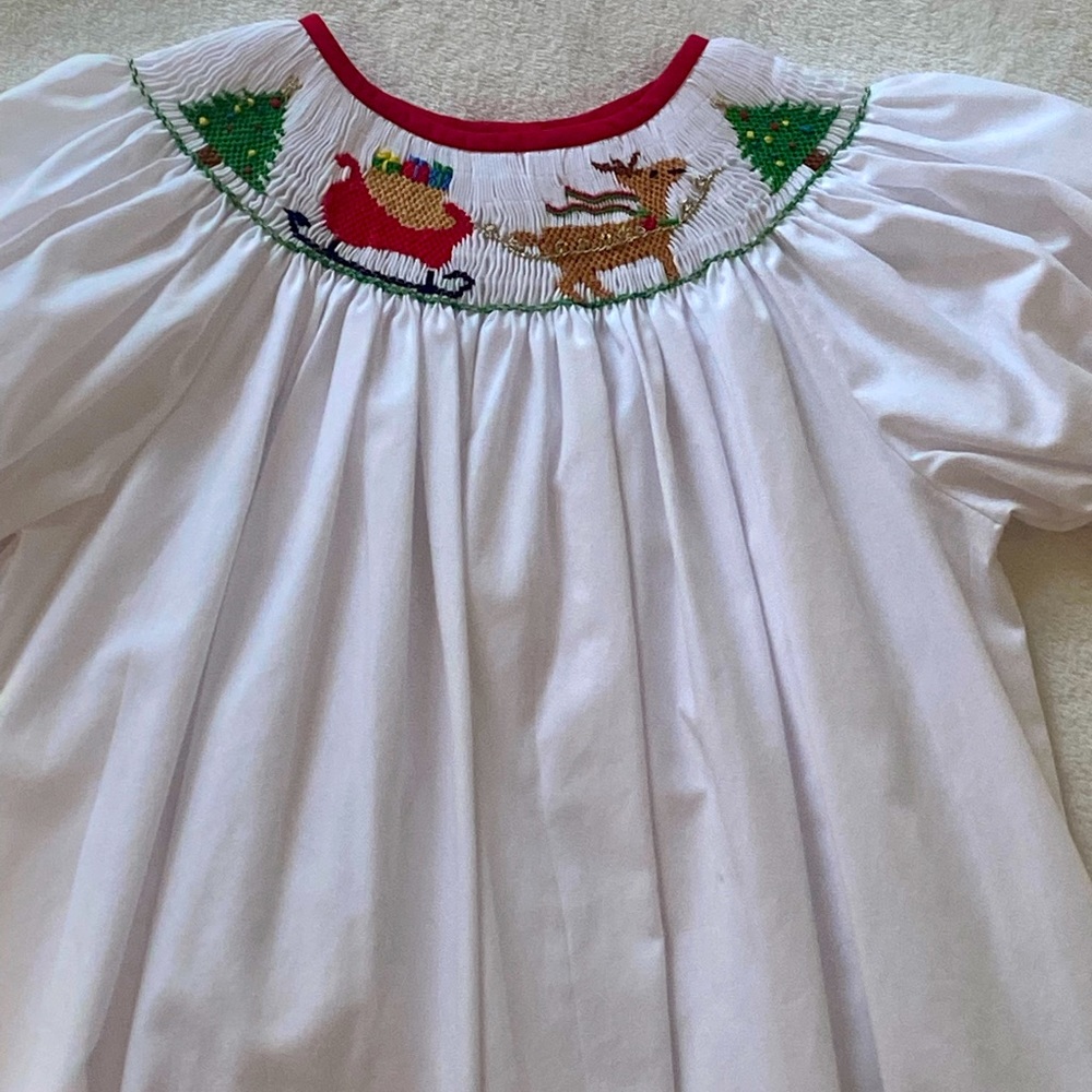 Lulu Bebe size 5 Christmas Dress